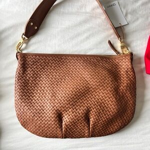 Quince Woven Shoulder Bag